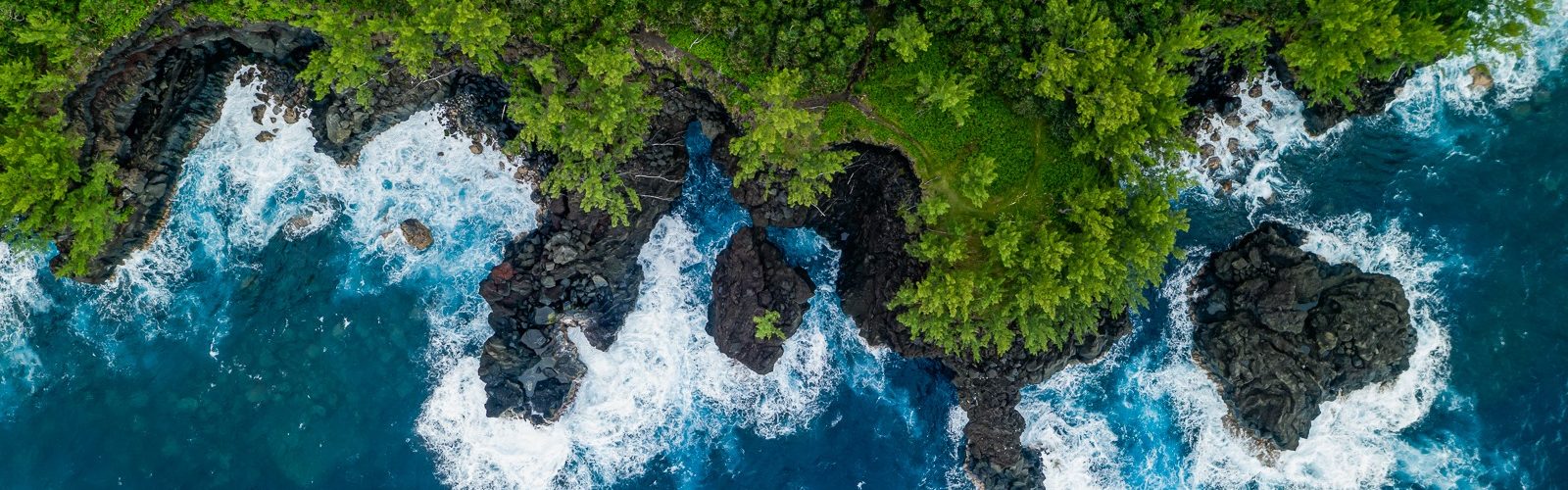 La cote est de l’Ile de la Réunion