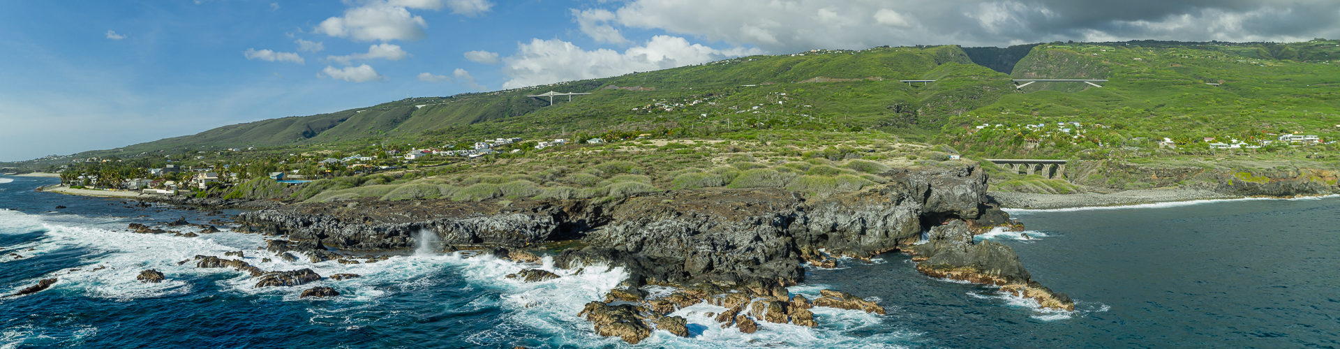 La Réunion vue du ciel