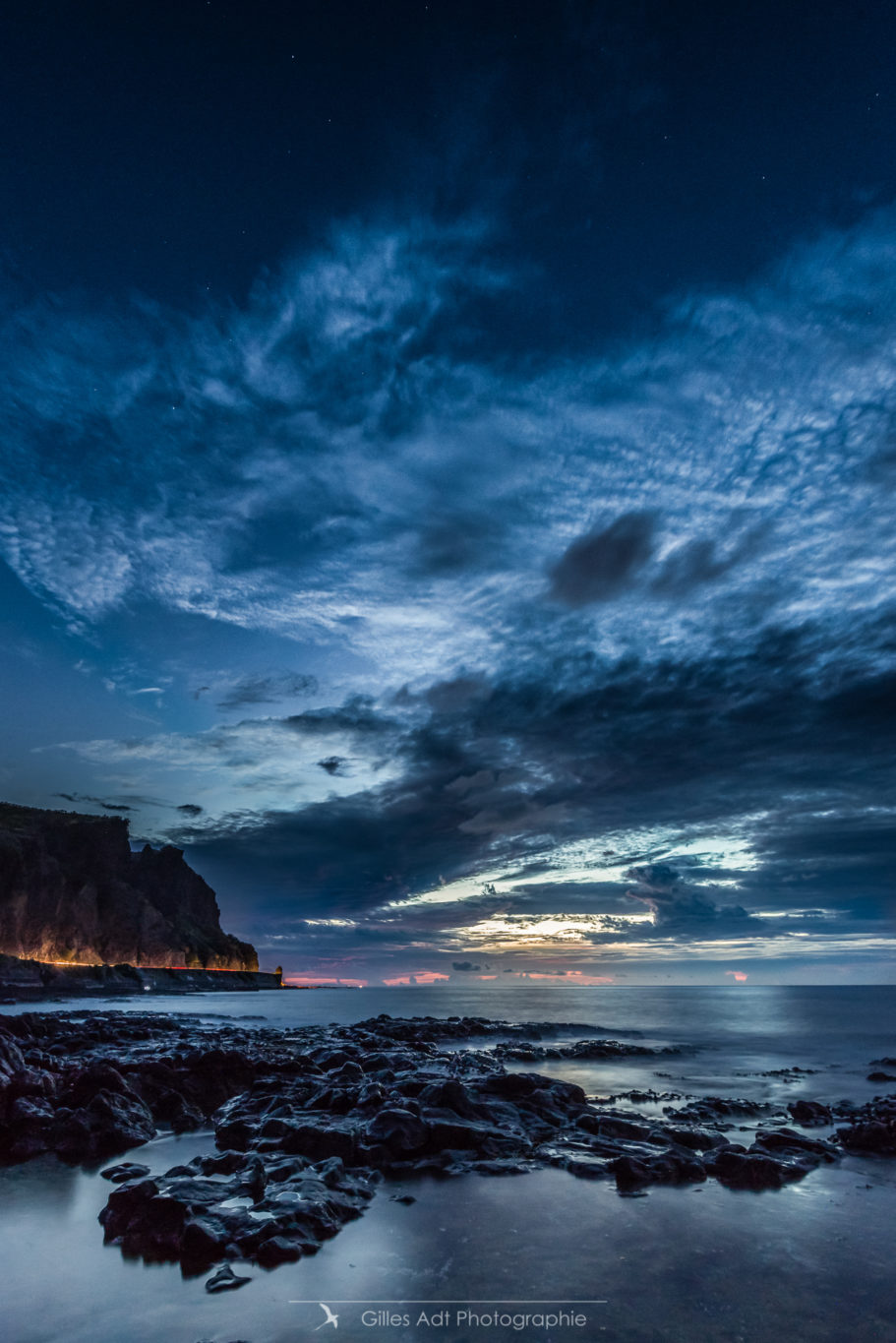 Coucher de soleil au Cap La Houssaye