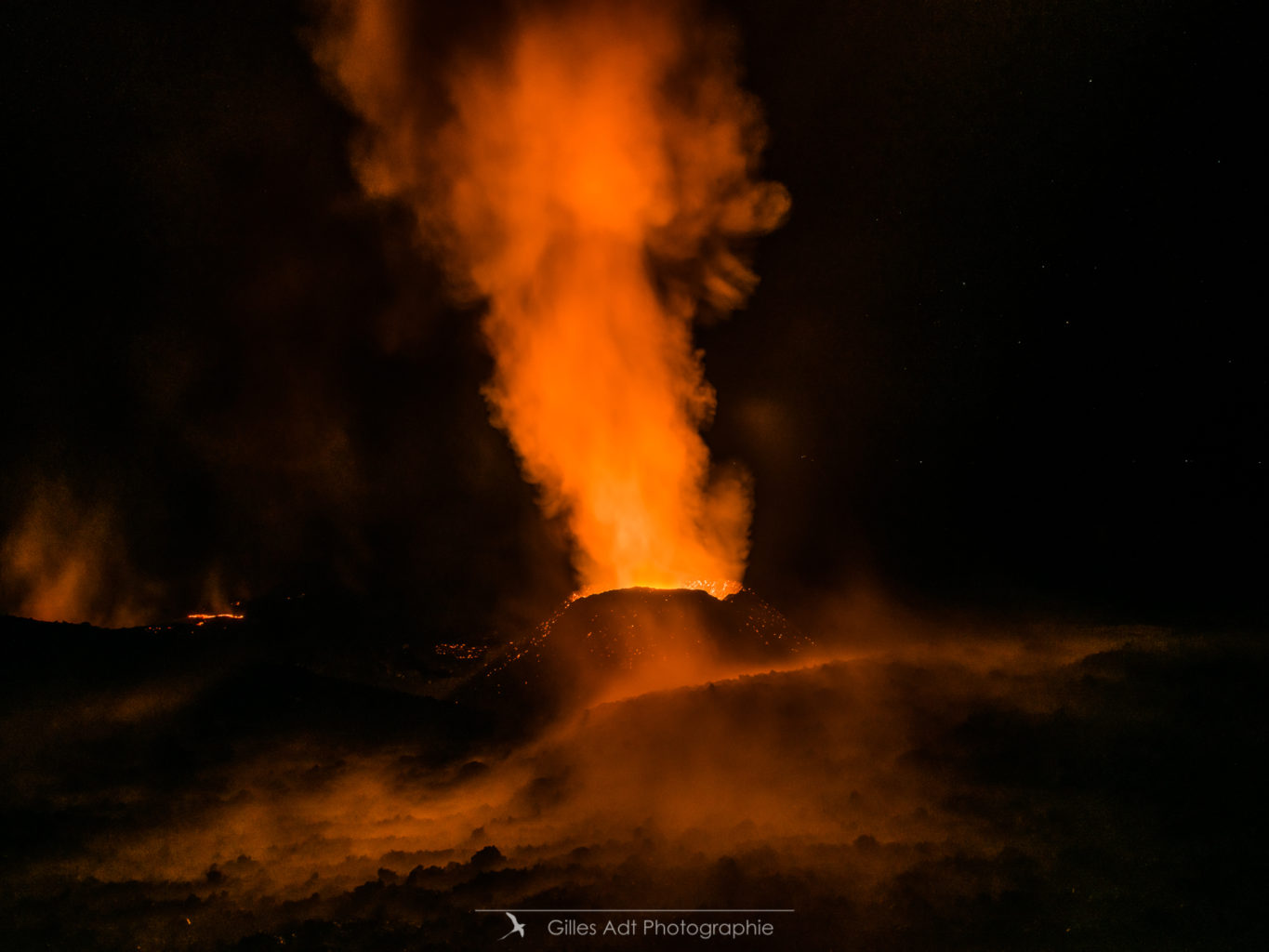 Fumerolles et dégazage