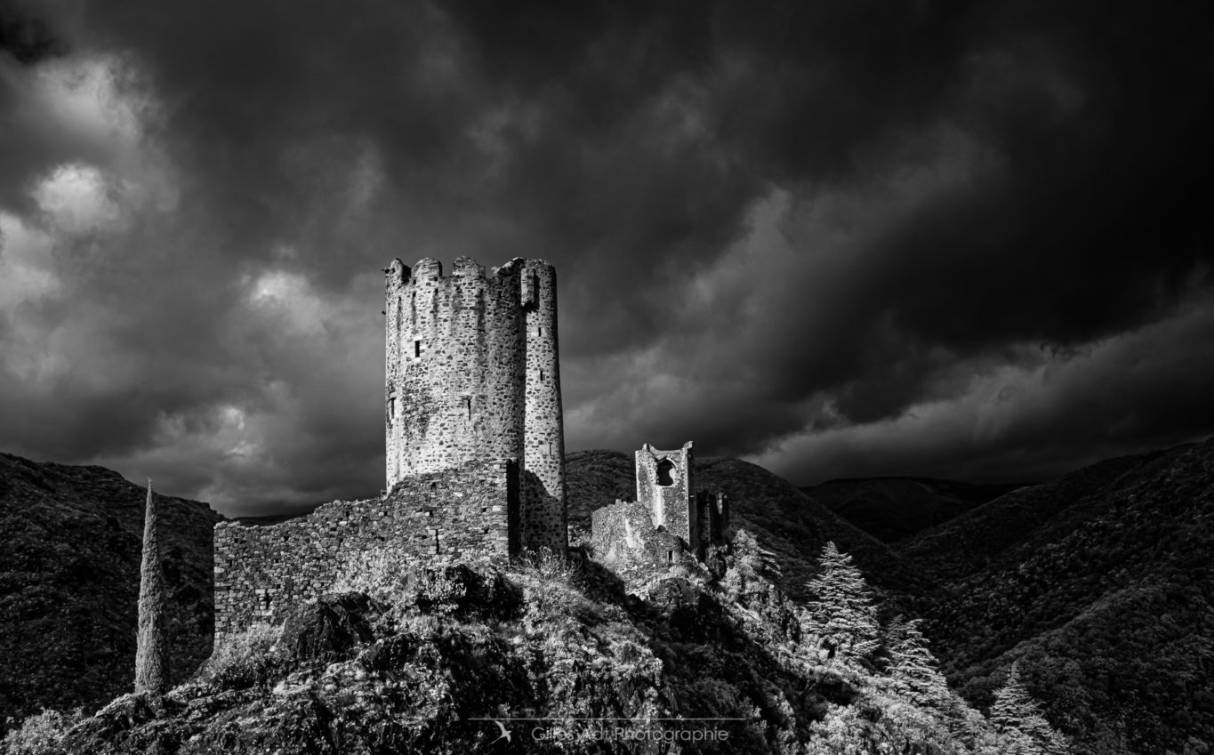 Le château de Lastours