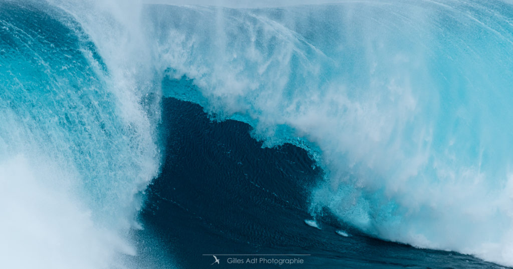 Vagues à l'Ame - photo en gros plan ou plan large de vagues