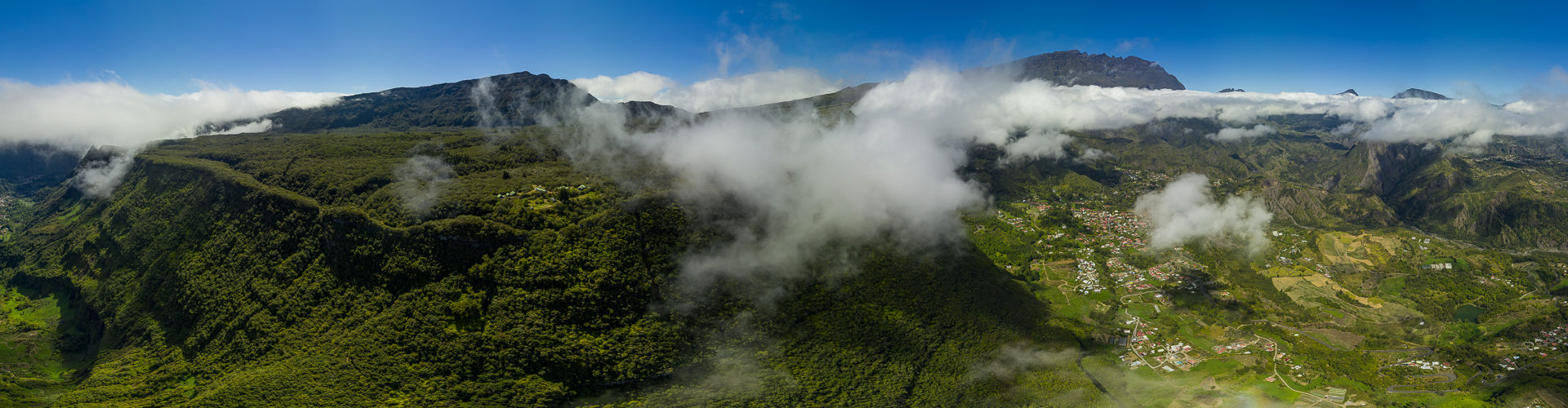 Le cirque de Salazie en vision 360°