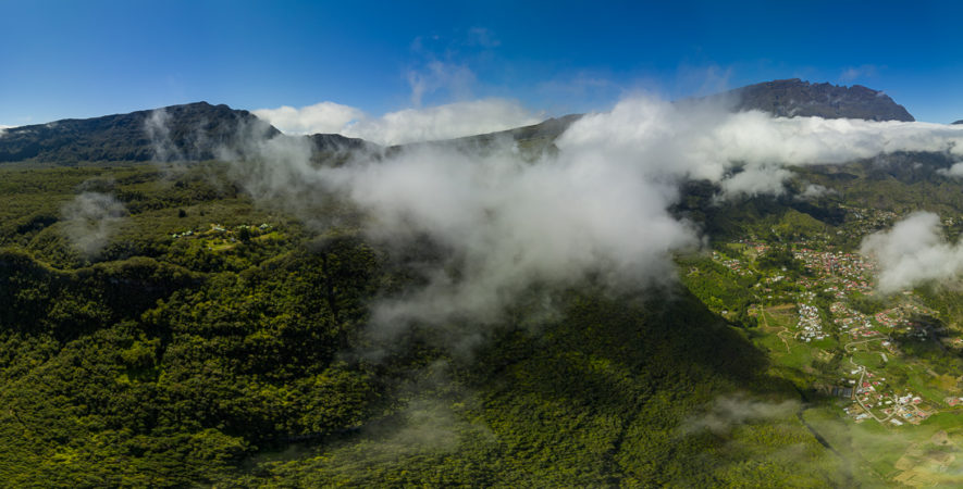 Panorama 360° du cirque de Salazie