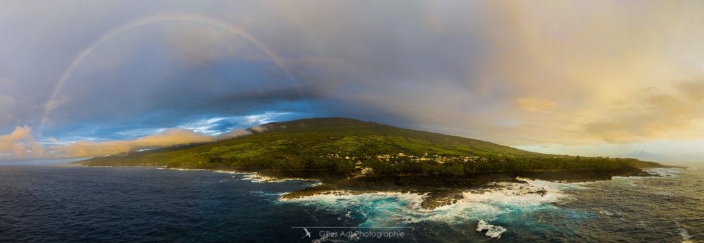 Panorama au drone - St Philippe