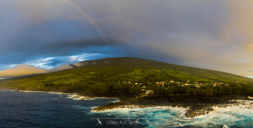 Panorama au drone - St Philippe