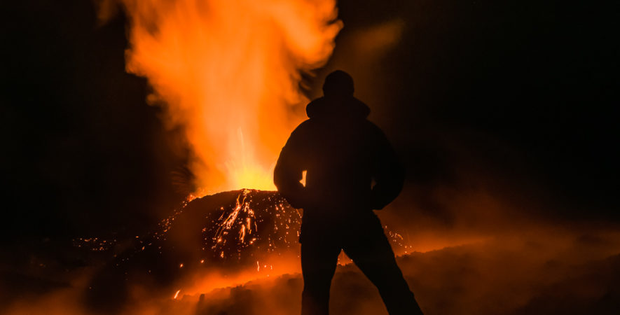 selfie volcanique - kala pelé - 2015