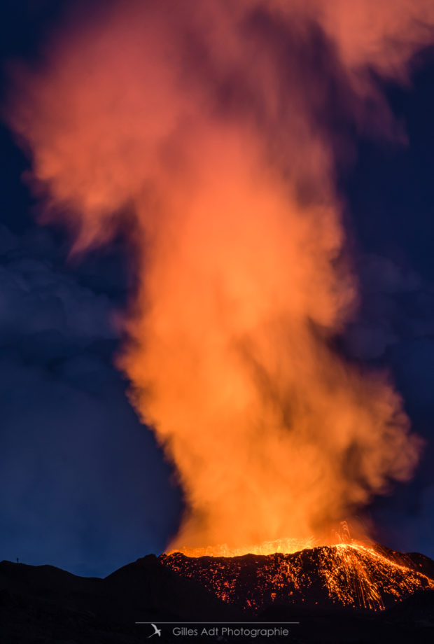 cratère kala pelé - 2015 - piton de la fournaise