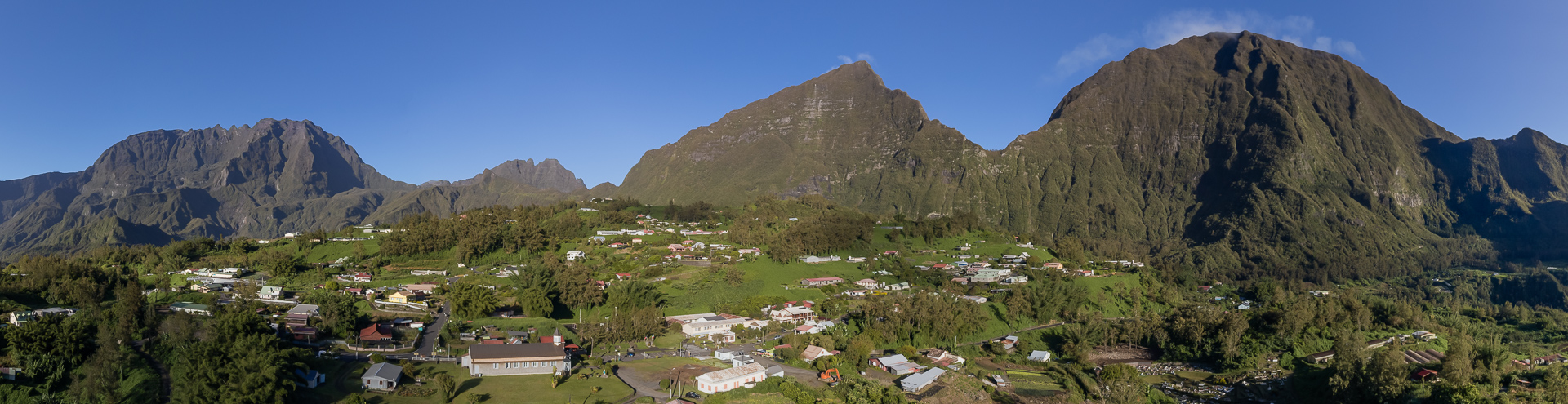 en drone dans Salazie