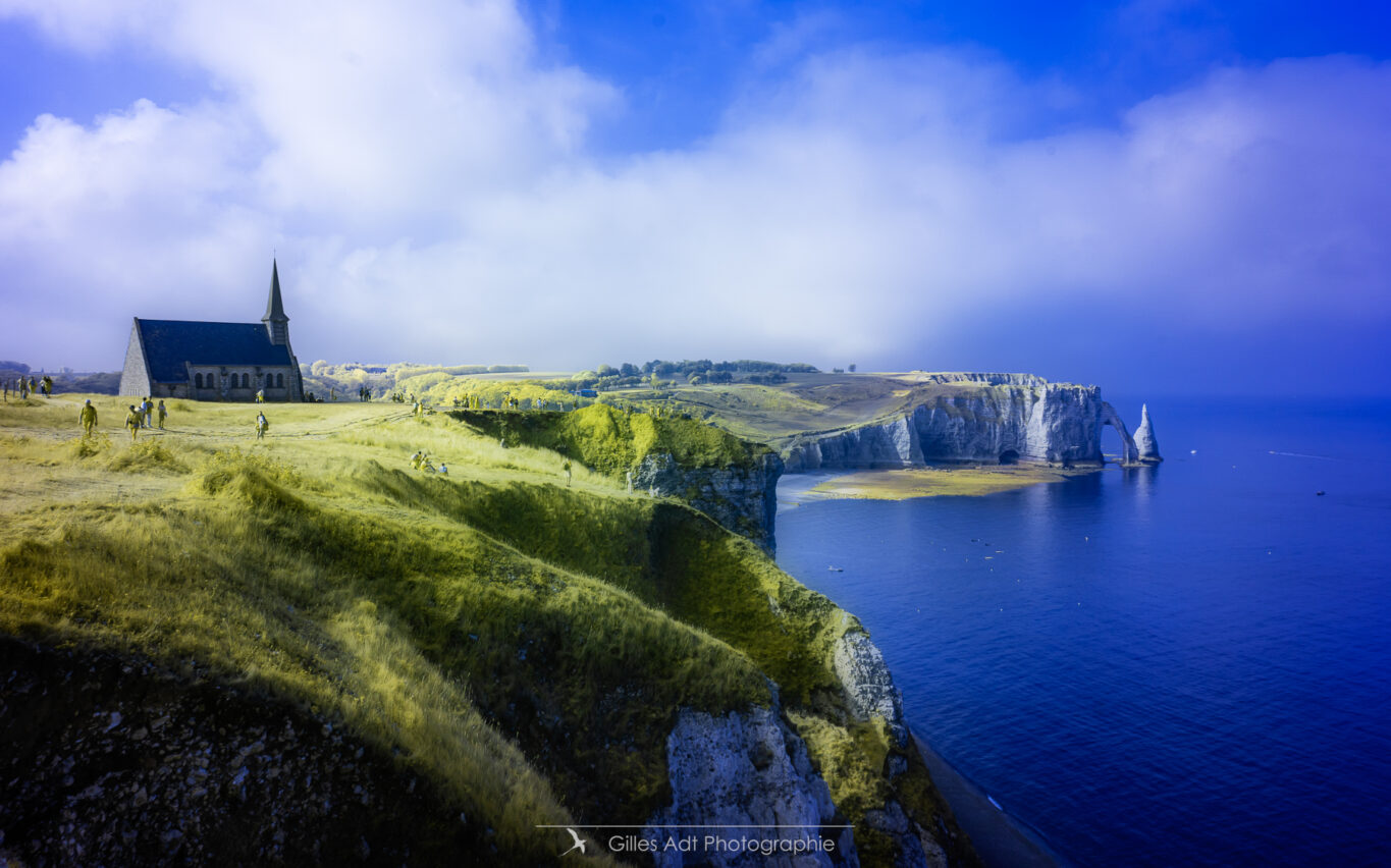 Etretat infrarouge