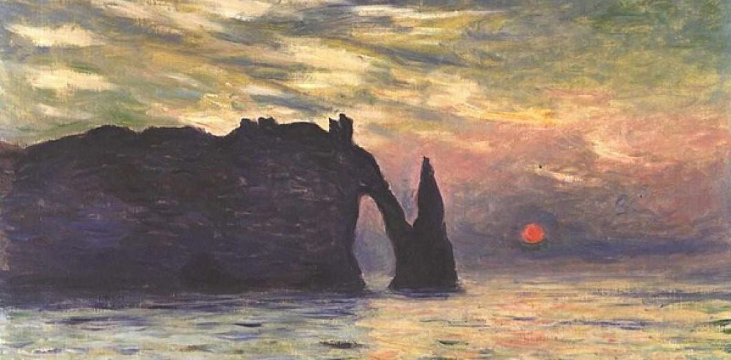 Etretat par Claude Monet