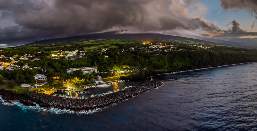 panorama de sainte rose au drone