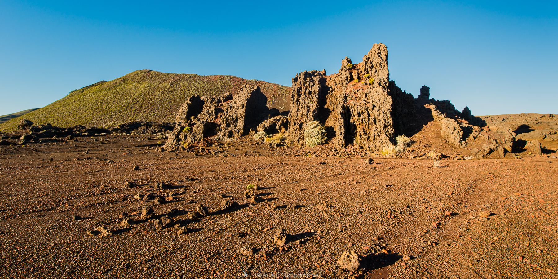 Autour du Demi-Piton - roche basaltique